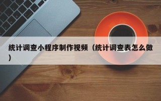 阿拉善盟统计调查小程序制作视频（统计调查表怎么做）