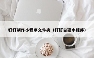 阿拉善盟钉钉制作小程序文件夹（钉钉自建小程序）
